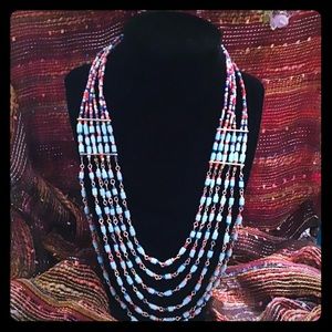 💙BNWT ZAD SANTA BARBARA HAND BEADED NECKLACE 💙